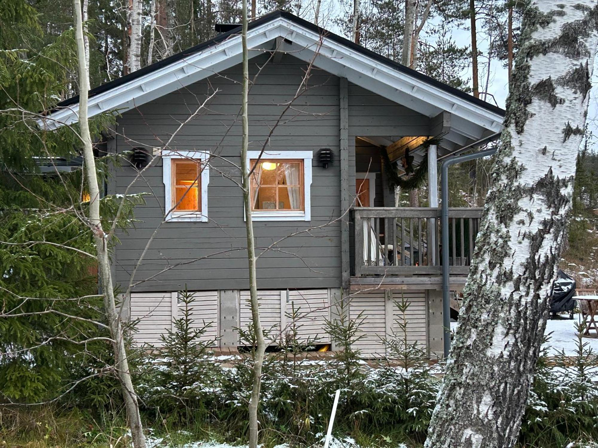 Sauna Cabin In The Heart Of Nuuksio National Park - Moekki Nuuksiossa Еспоо Екстер'єр фото